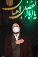 مراسم عزاداری شام غریبان حسینی (ع) در حرم امام خمینی