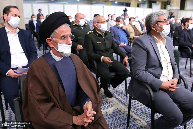 دیدار دست‌اندرکاران کنگره شهدای استان قم با رهبر معظم انقلاب