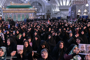 گرامیداشت سالروز ورود بنیانگذار جمهوری اسلامی ایران به میهن در حرم امام خمینی(س)