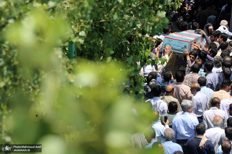 مراسم تشییع پیکر‌های مطهر 150 شهید دوران دفاع مقدس-2
