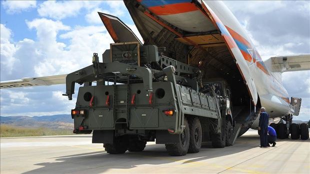  ترکیه سه محموله از سامانه موشکی اس-400 را تحویل گرفت