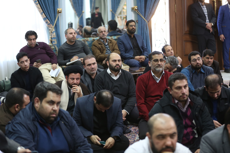 دیدار هیات مرکزی هسته گزینش شهرداری تهران با سید حسن خمینی