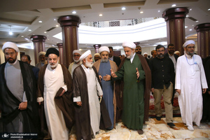 تجدید میثاق میهمانان سی و ششمین کنفرانس بین المللی وحدت اسلامی‎‎ با آرمان های امام خمینی (س)