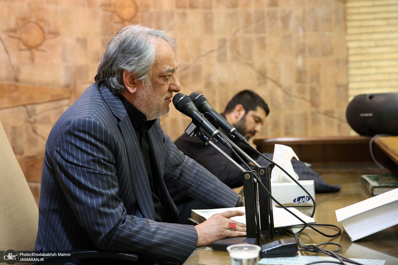 مراسم ختم حجت الاسلام و المسلمین سید محمود دعایی در مسجد نور -1