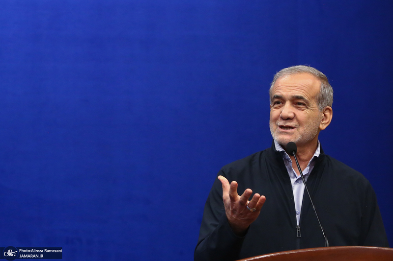 نشست خبری مسعود پزشکیان رئیس جمهور