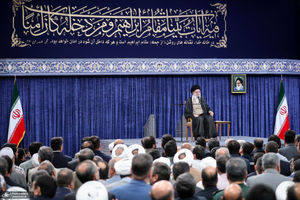 دیدار کارگزاران حج با رهبر معظم انقلاب