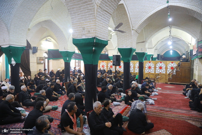 عزاداری تاسوعای حسینی در «مسجد آقا» با بیش از 80 سال سابقه
