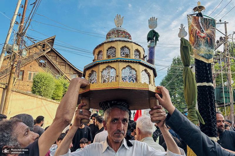 عزاداری سنتی اباعبدالله الحسین (ع) در کشمیر ھند