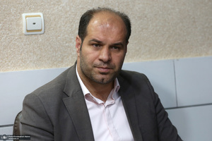 دیدار معاون فرهنگی موسسه با آیت الله دری نجف آبادی