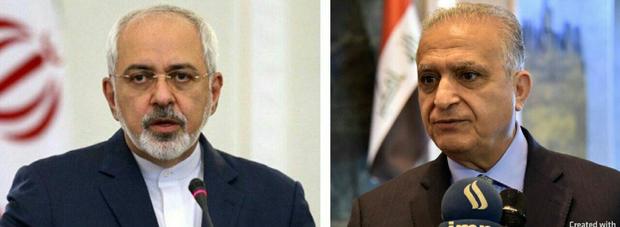 گفت‌وگوی ظریف با وزیر خارجه عراق در آستانه سفر رئیس‌جمهور به این کشور