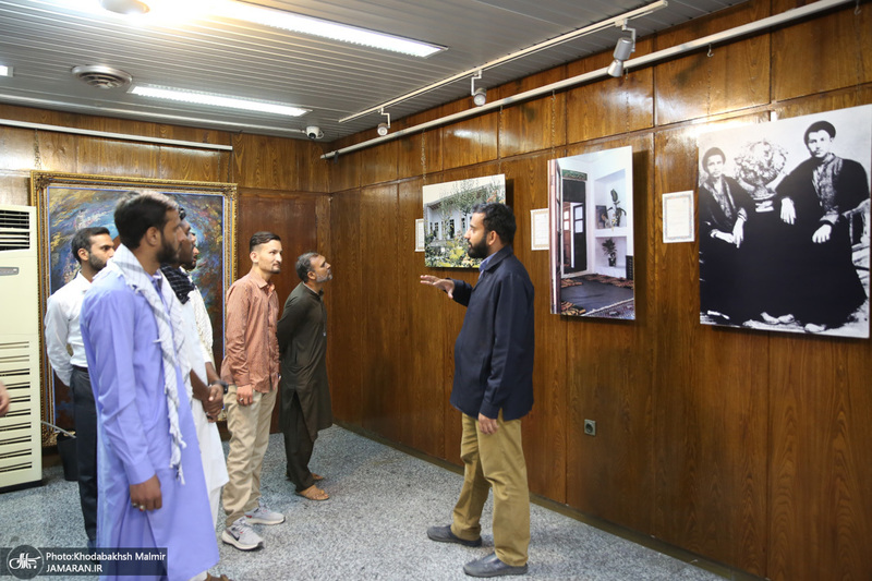 بازدید جمعی از دانشجویان مدارس امامیه پاکستان از جماران