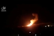  لحظه حمله جنگنده‌های رژیم صهیونیستی به مناطقی در نوار غزه 