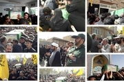 پیکر شهید مدافع حرم در ورامین تشییع شد