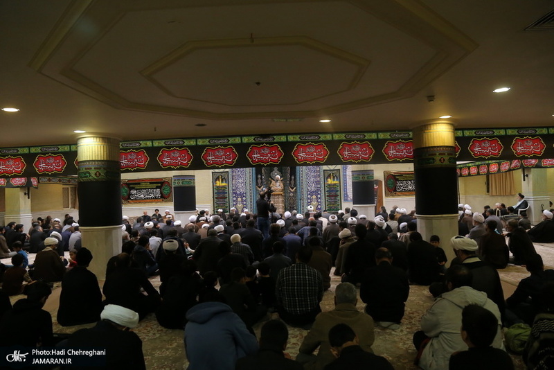 مراسم عزاداری شهادت امام رضا(ع) در بیوت مراجع عظام تقلید
