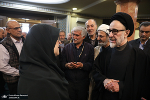 مراسم اولین سالگرد درگذشت سیده زهرا شجاعی