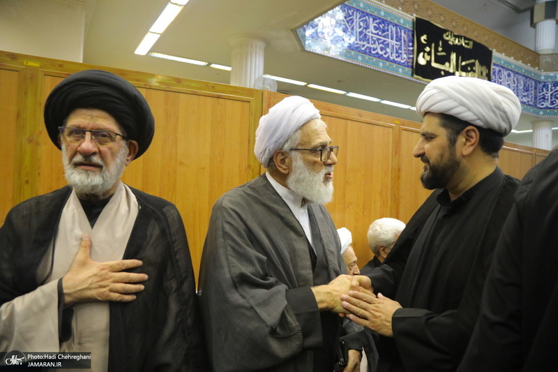 مراسم تشییع و ترحیم مرحومه سیده زهرا هاشمی شاهرودی‎