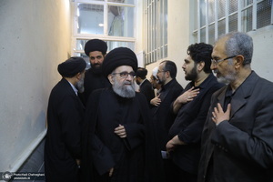 مراسم ترحیم عروس آیت الله العظمی گلپایگانی‎