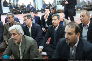 دیدار رئیس و جمعی از کارکنان دیوان محاسبات کشور با سید حسن خمینی