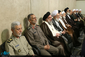 دیدار مسئولان نظام و سفرای کشورهای اسلامی با رهبر معظم انقلاب