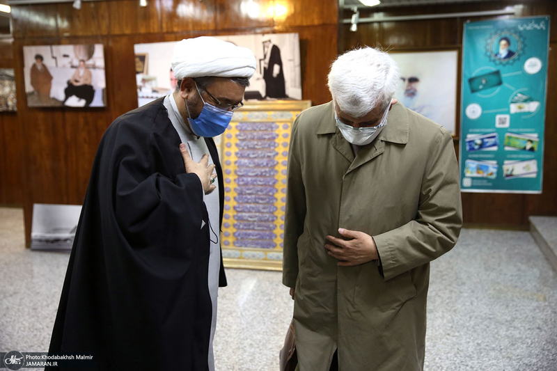 دیدار سعید جلیلی با رئیس موسسه تنظیم و نشر آثار امام خمینی (س)