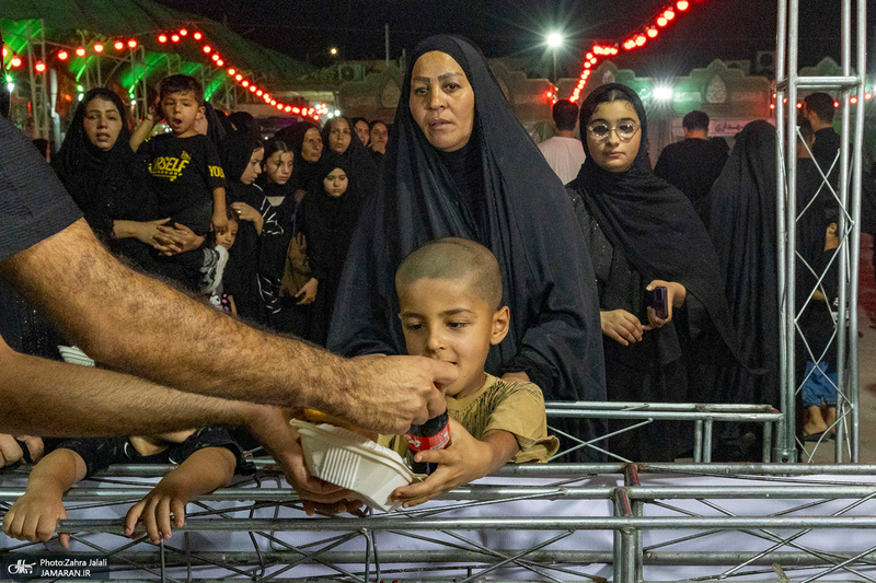 هم قدم با زائران اباعبدالله الحسین (ع)؛ چذابه