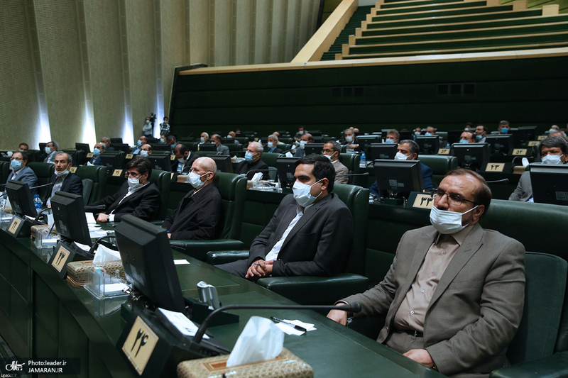 ارتباط تصویری نمایندگان مجلس شورای اسلامی با رهبر معظم انقلاب