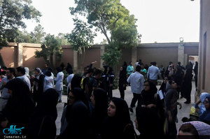 مراسم بزرگداشت روز دختر در بیت تاریخی حضرت امام در خمین