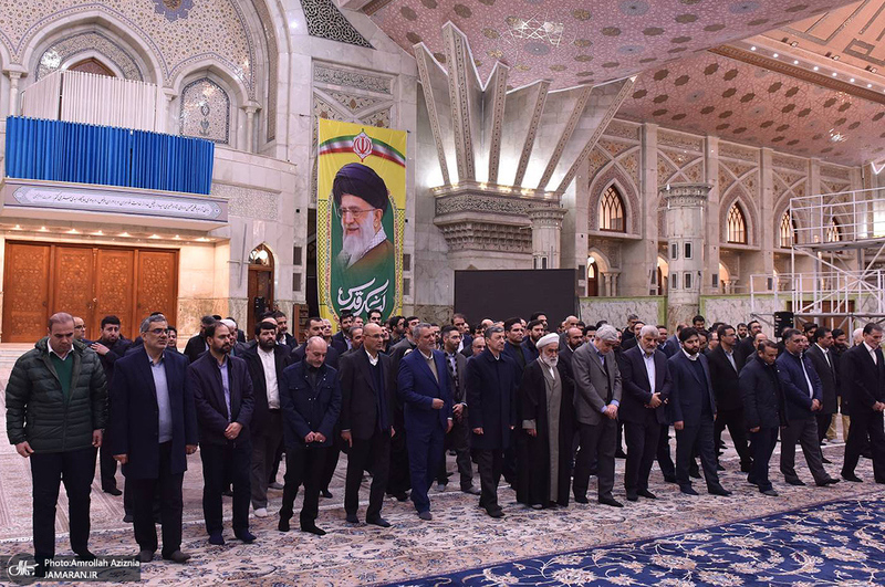 تجدید میثاق رئیس، مدیران و کارکنان ستاد اجرایی فرمان امام با آرمان‌های حضرت امام خمینی (س)