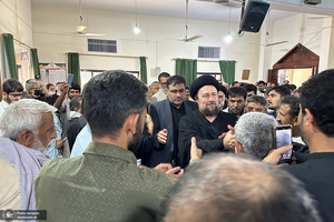 سخنرانی سید حسن خمینی در مسجد امام صادق (ع) اسلام آباد