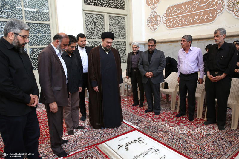 مراسم سالگرد در گذشت سید محمود دعایی در حرم مطهر امام خمینی (س)