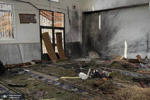 بیش از 20 شهید و زخمی در انفجار در مسجدی در سوریه  + تصاویر