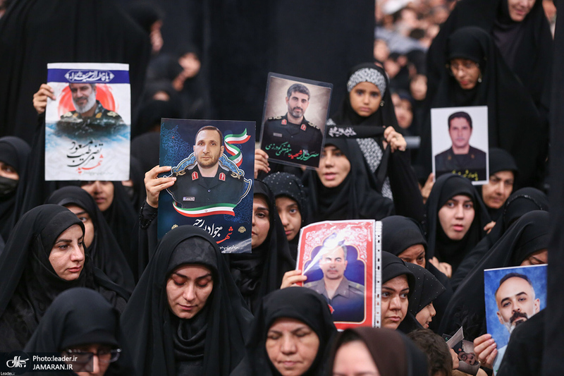 مراسم عزاداری شهادت امام رضا (ع) در حسینیه امام خمینی