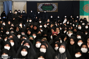 مراسم عزاداری شب شهادت حضرت ‌زهرا (س) در حسینیه امام خمینی