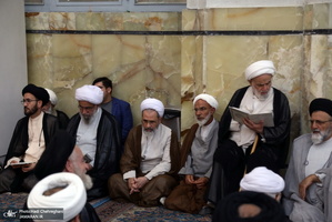 مراسم شصتمین سالگرد  ارتحال آیت الله العظمی بروجردی(ره) در مسجد اعظم قم