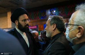مراسم ختم بدرالسادات عراقچی خواهر وزیر امور خارجه