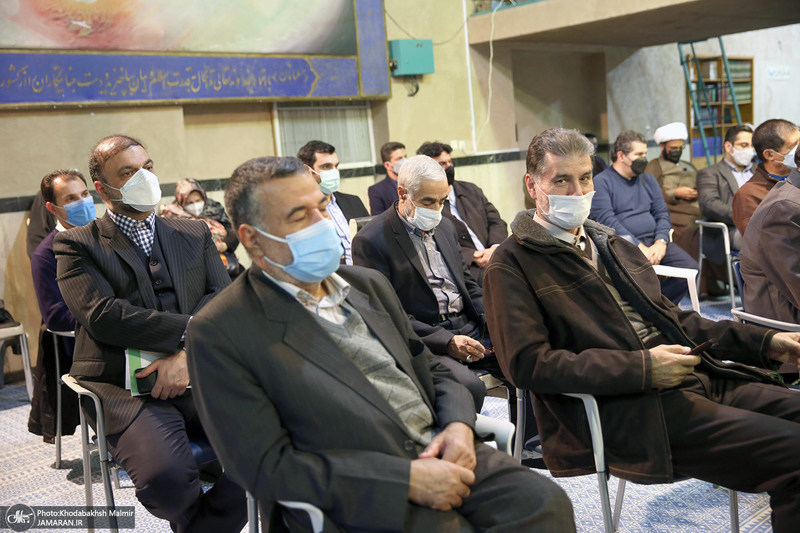 مراسم تجلیل از کارگردان فیلم مستند «بانو قدس ایران» در حسینیه جماران