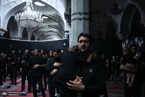 مراسم عاشورای حسینی در مدرسه عالی شهید مطهری