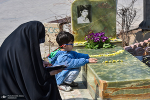 آخرین پنجشنبه سال در بهشت زهرا (س) تهران