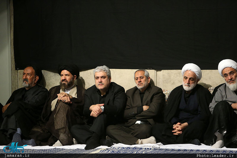 آخرین شب مراسم عزاداری حضرت اباعبدالله الحسین(ع) با حضور رهبر معظم انقلاب