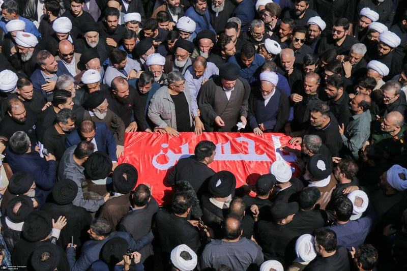 مراسم تشییع آیت الله العظمی شبیری زنجانی-۲