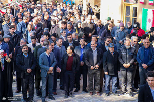 مراسم بزرگداشت 12 بهمن در بیت تاریخی حضرت امام در خمین