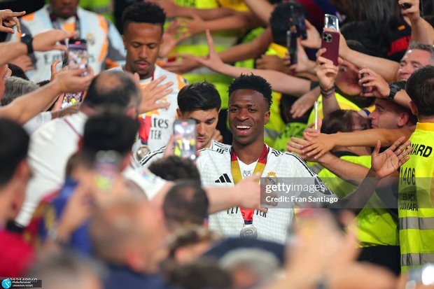 ادامه کینه توزی های رئال مادرید با فرانس فوتبال به خاطر وینی