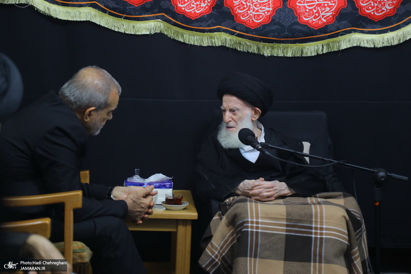 سفر رئیس جمهوری به قم و دیدار با مراجع و علما -3