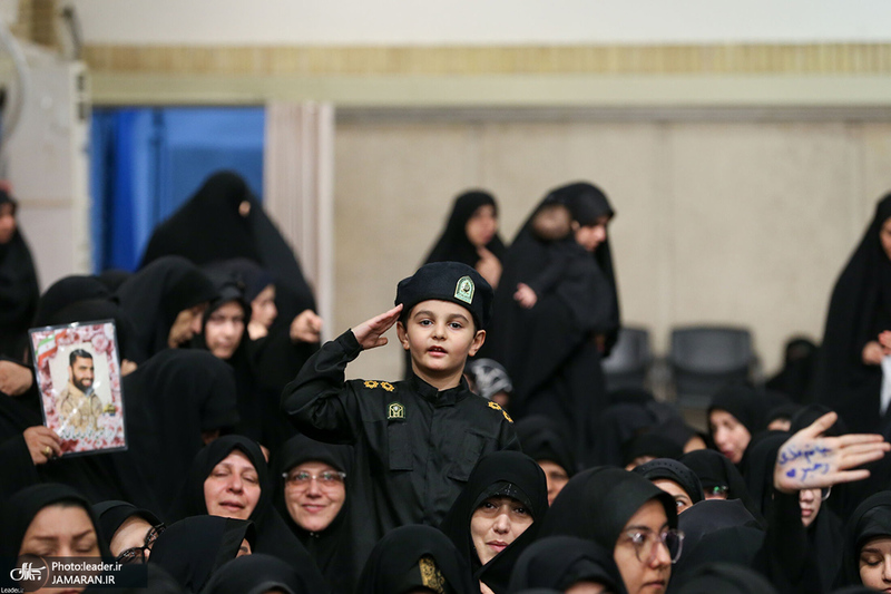 مراسم عزاداری شهادت امام رضا (ع) در حسینیه امام خمینی