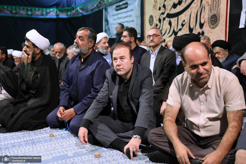 مراسم بزرگداشت همسر آیت الله موسوی بجنوردی (ره) در حسینیه شماره یک جماران-2
