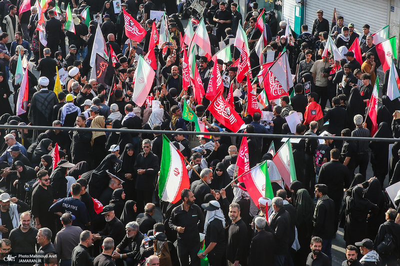 مراسم تشییع پیکر مطهر رهبر شهید انقلاب در تهران -2