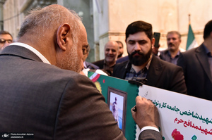 تجدید میثاق وزیر کار و نمایندگان جامعه کارگری با آرمان های حضرت امام (س)