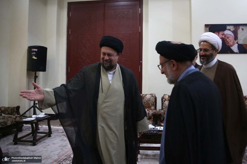 دیدار رئیس و کارکنان سازمان اوقاف و امور خیریه با سید حسن خمینی