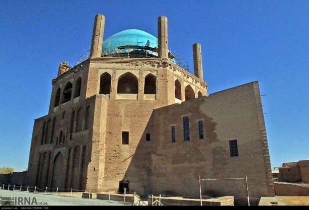 2368 گردشگری خارجی از گنبد جهانی سلطانیه بازدید کردند