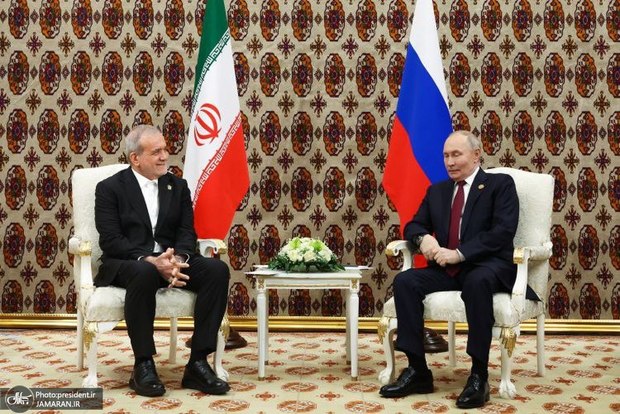 متن رسمی سخنان پوتین در دیدار با پزشکیان منتشر شد